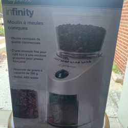 Capresso Infinity Coffee Grinder (New in Box)