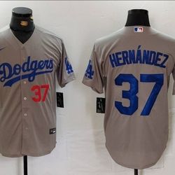 LOS ANGELES DODGERS STITCHED BASEBALL JERSEY