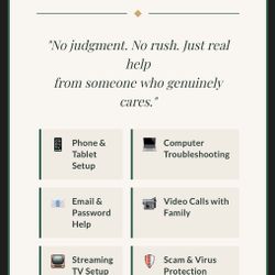 Tech Services For Seniors