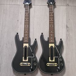 Activision Guitar Hero Live Guitars Both For $10
