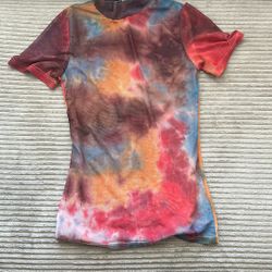 Tie Dye Mesh Shirt