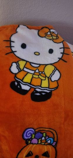 Hello Kitty Halloween Blanket