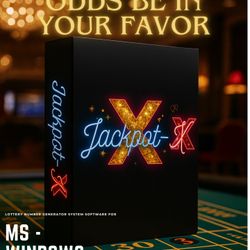JackpotX - Powerball/Megamillions Prediction Software - USB