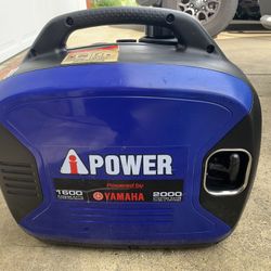 2000 Watt Inverter Generator Yamaha Powered