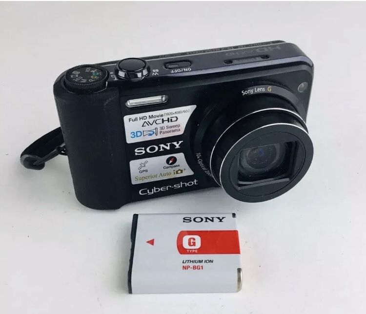 Sony Cyber-shot DSC-HX7V 16.2MP Digital Camera - Black