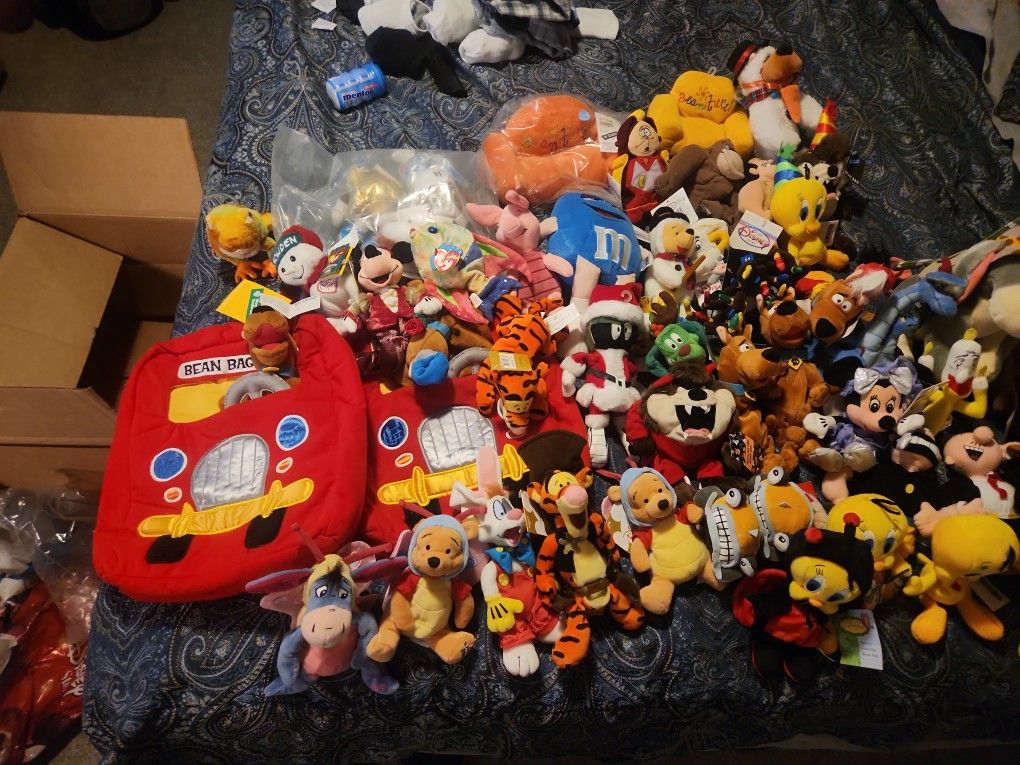 Beanie Babies Disney And Others Brand New