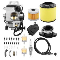Carburetor Fits 1 Honda Foreman 400 TRX400FW,2002-2004 Foreman 450 TRX450FE TRX450FM TRX450ES TRX450S, 2000-2006 Rancher 350 TRX350TM TRX350TE