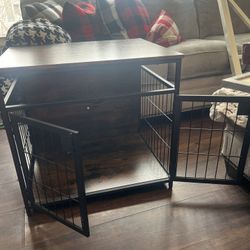Dog Crate End Table 