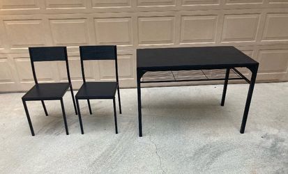 Table and chairs