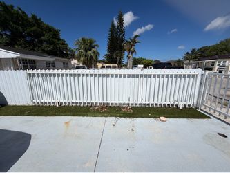 18’ x 4’ Galvanized Steel Sliding Gate with Rollers