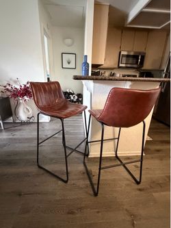 2 Tall Bar Chairs