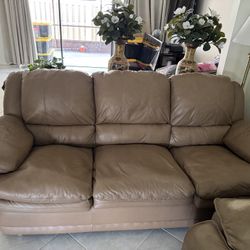 Leather Sofa