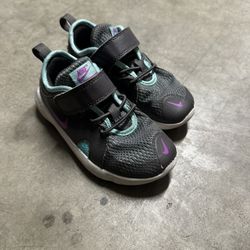 Little Girl Nike Flex Althetic Running Shoes Size 11