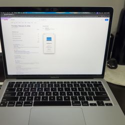 MacBook Air M1 (2020) 512GB SSD - AppleCare+ Included - Box & Receipt