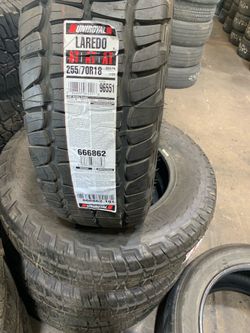 255/70/18 uniroyal A/T