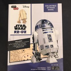 Star Wars: R2-D2 Collectible 3D Wood Model