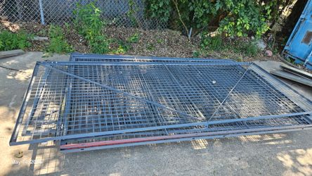 Metal panels metal squaremesh fence panels