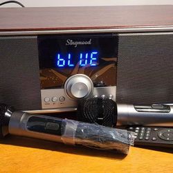 Karaoke Machine with 2 UHF Mic-S-73