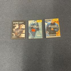 The Bourne DVD’s Movies