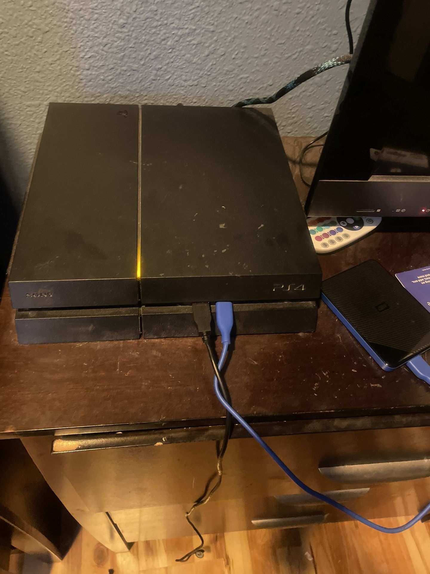 PS4 1tb with 2TB storage and games