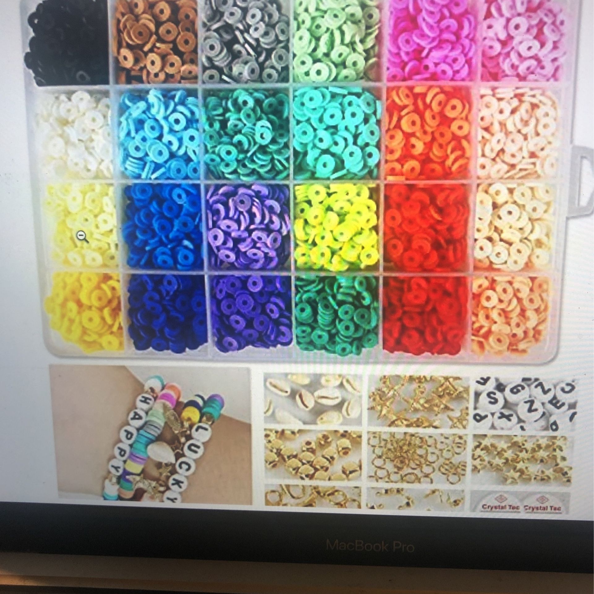 Flat Beads For Jewelry Making