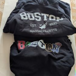 Boston Hoodies L 