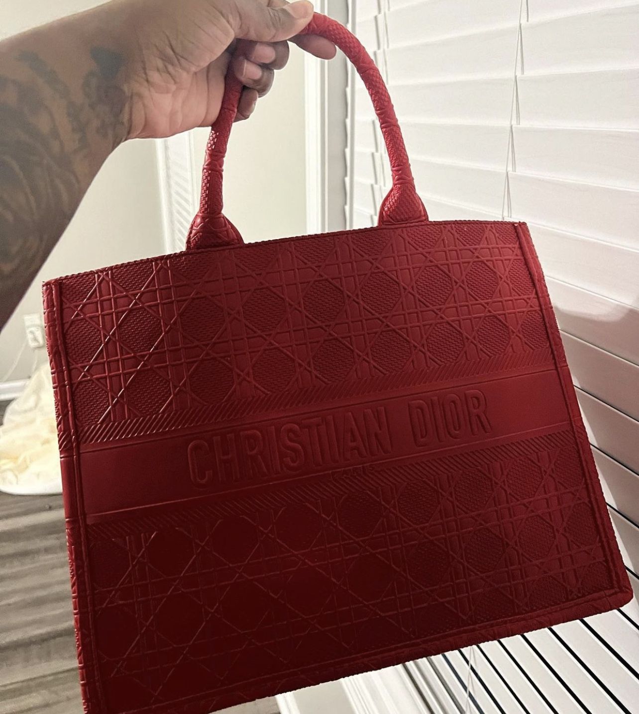 Red Dior Bag 