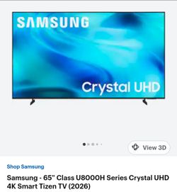 65" SAMSUNG TV  NEW SEALED BOX