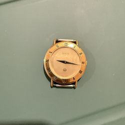 Vintage Gucci Watch G10 M39980 Gold plated