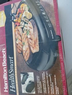 NEW HAMILTON BEACH HEALTH SMART GRILL