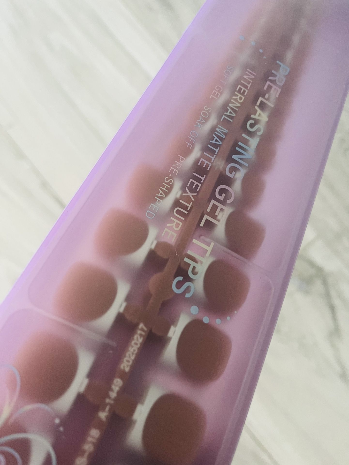 Short Square French Toe Nails