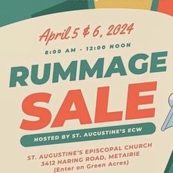 MultiFamily Community Rummage sale