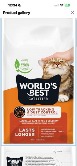 World's Best Cat Litter 15 LB