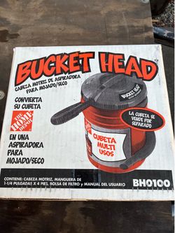 Bucket head vacuum