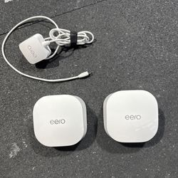 Eero 6 Mesh Wi-Fi System (Main + Extender) – Excellent Condition