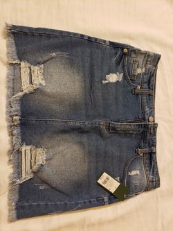 Size 8 Jean mini skirt