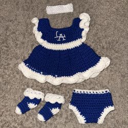Crochet Newborn Baby Outfit