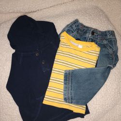 12M Boys Painters Jean's & Hoodie Outfit