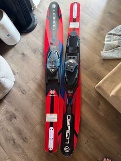 Obrien water sport skis red. Vortex