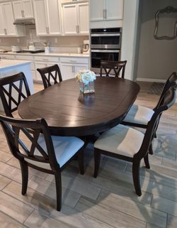 Beautiful Wood Dining Set