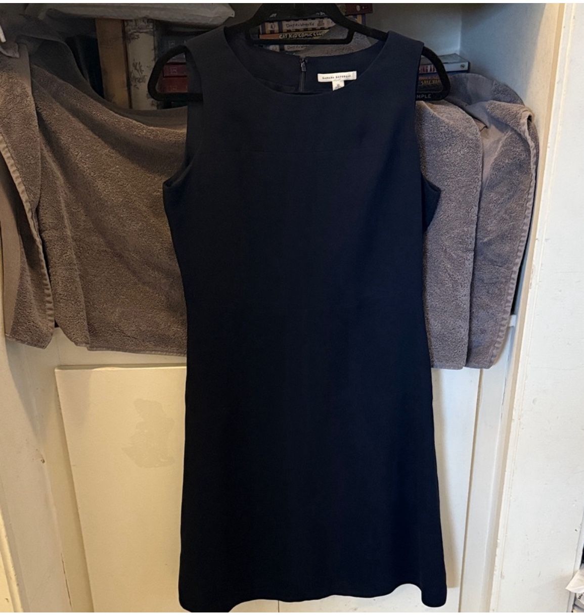 Banana Republic Dark Navy A Line Business Dress