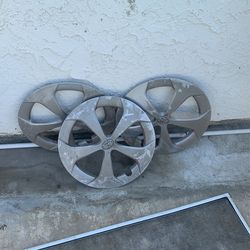 Original From Toyota 3 Hubcaps