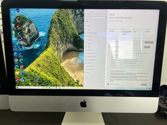 Used iMac 21inch i7 (Windows 10 Home)