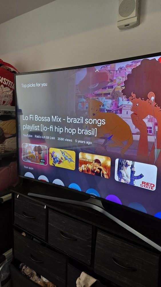 Samsung 55" 4K Curved TV
