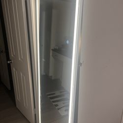 Light up mirror very nice