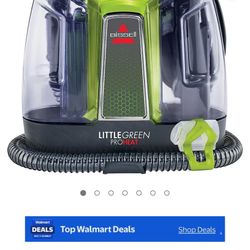 Brand New Bissell Little Green Pro Heat Cannister Vacuum Cleaner - Portable  Pick up in West Covina   Now with a hydrorinse tool that allows you to ri