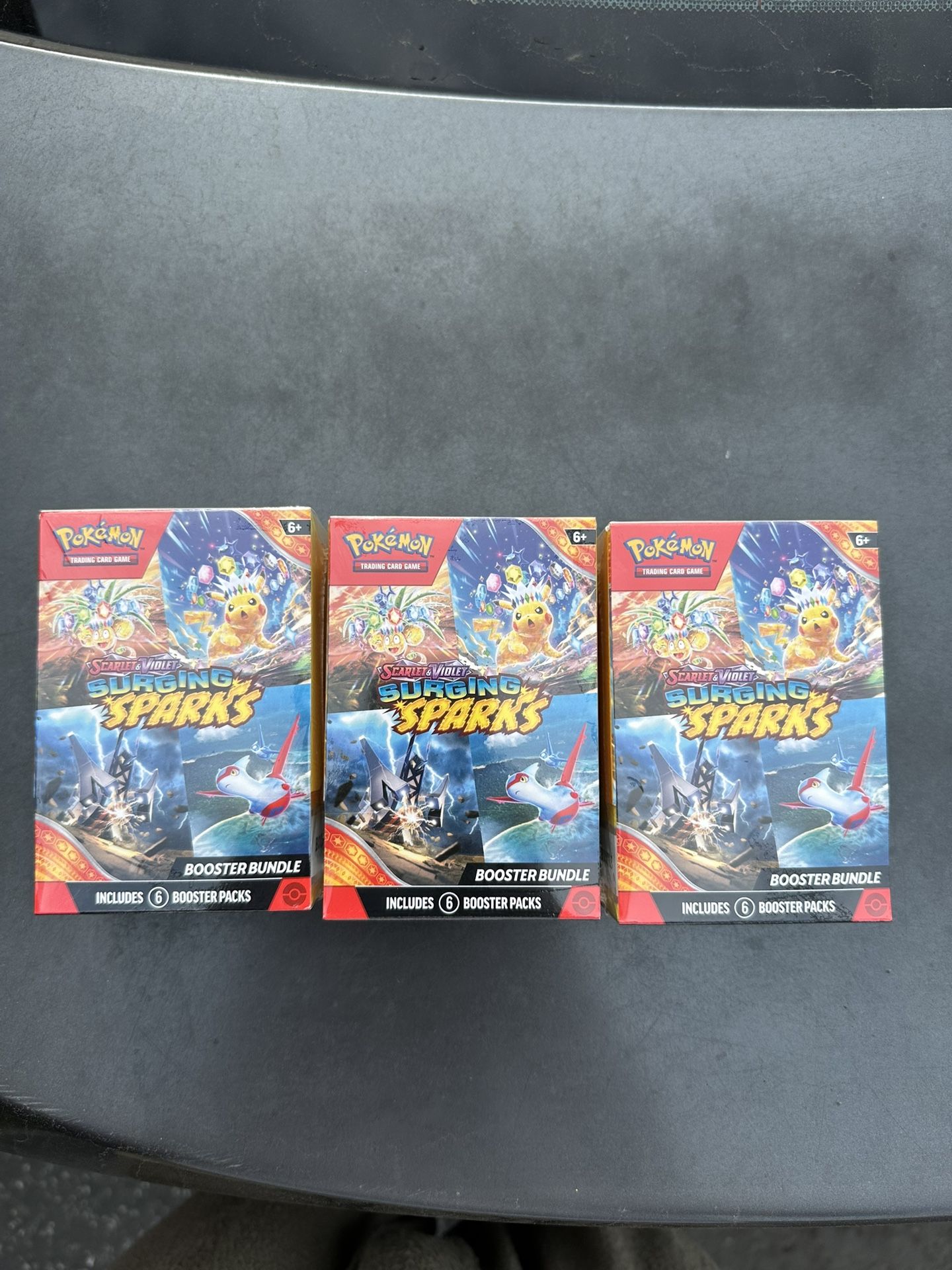 NEW Pokemon Surging Sparks Booster Bundle
