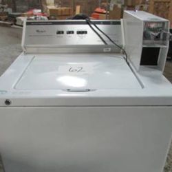 Wash machine whirlpool heavy duty coin operated