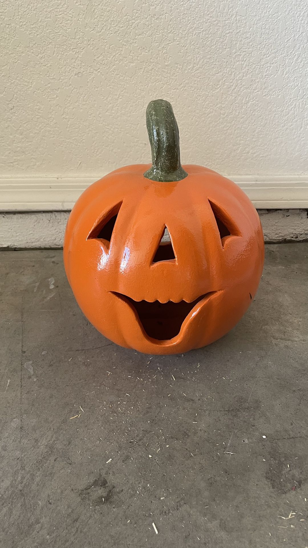 Halloween pumpkin decor ceramic NEW