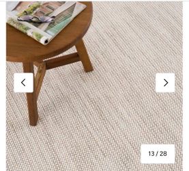 Boutique Rugs Gowan Beige 9’ × 12’ Area Rug – Excellent Condition – $350